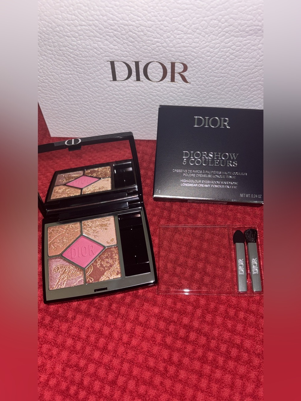 Dior Diorshow 5 Couleurs Eyeshadow Palette — Pink and Gold Tones Limited Edition